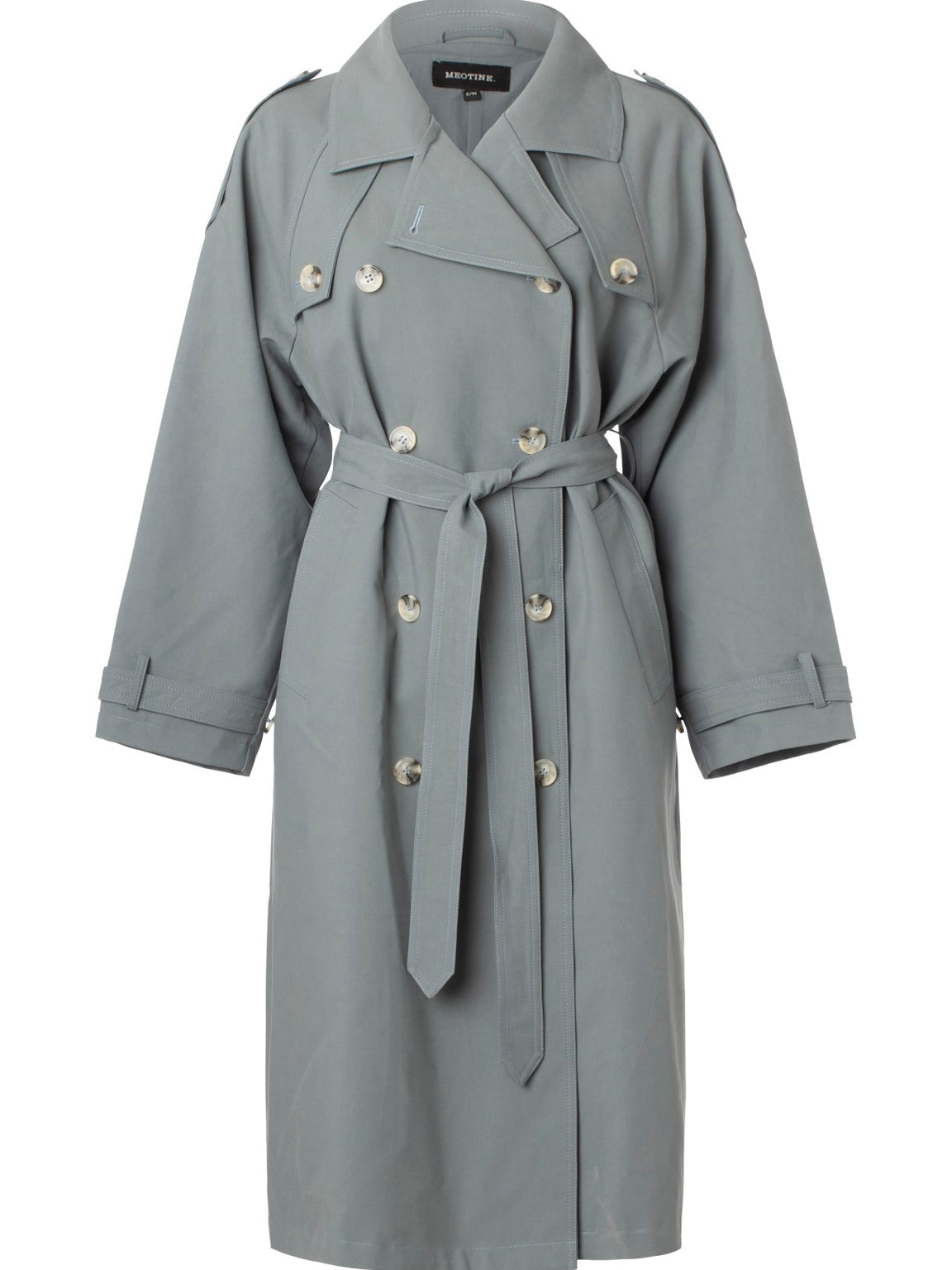 BOBBY CANVAS TRENCHCOAT - GREEN