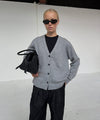 LOLA CARDIGAN KNIT - GREY