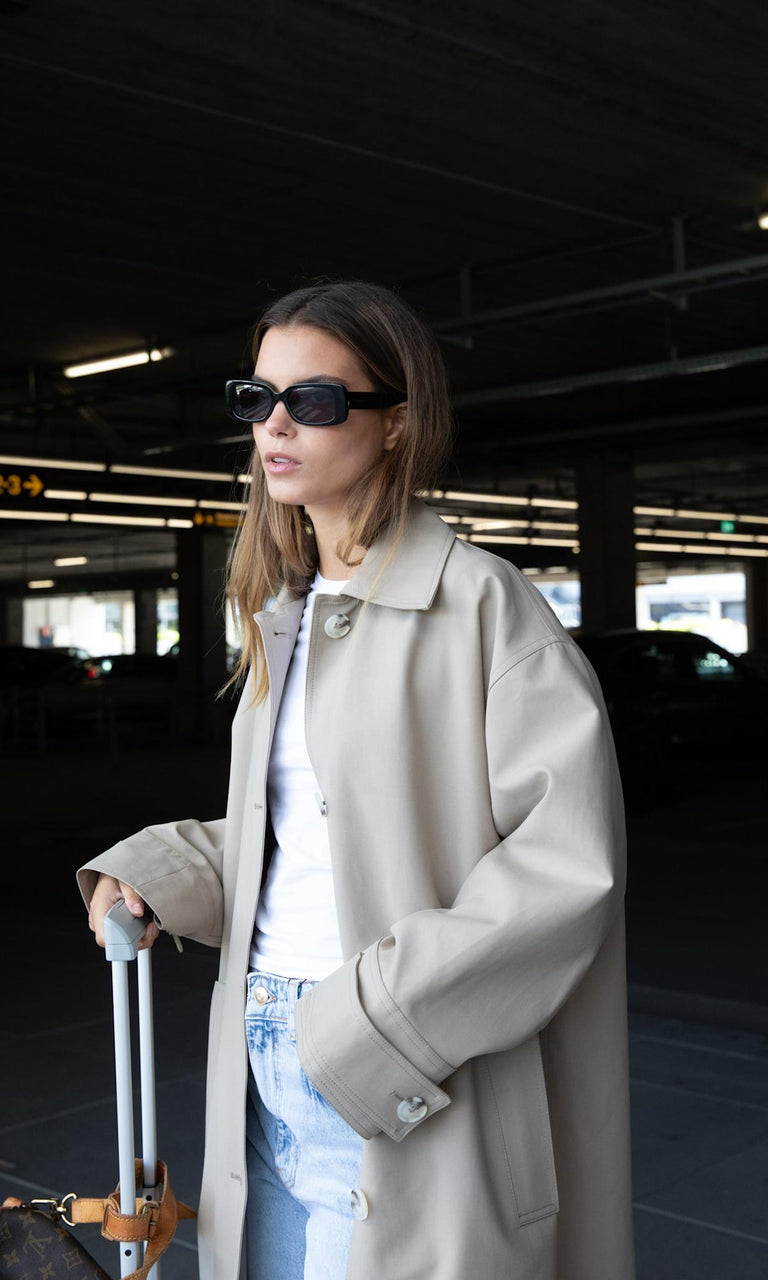 RENE COAT - BEIGE