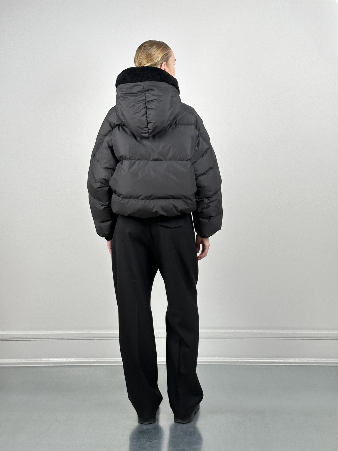 EVA DOWN JACKET - BLACK