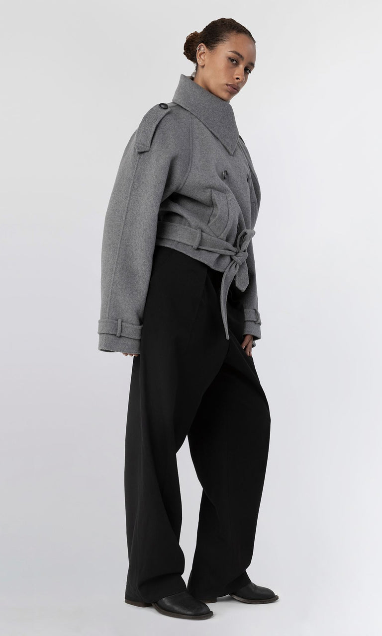 BELLO WOOL JACKET GREY