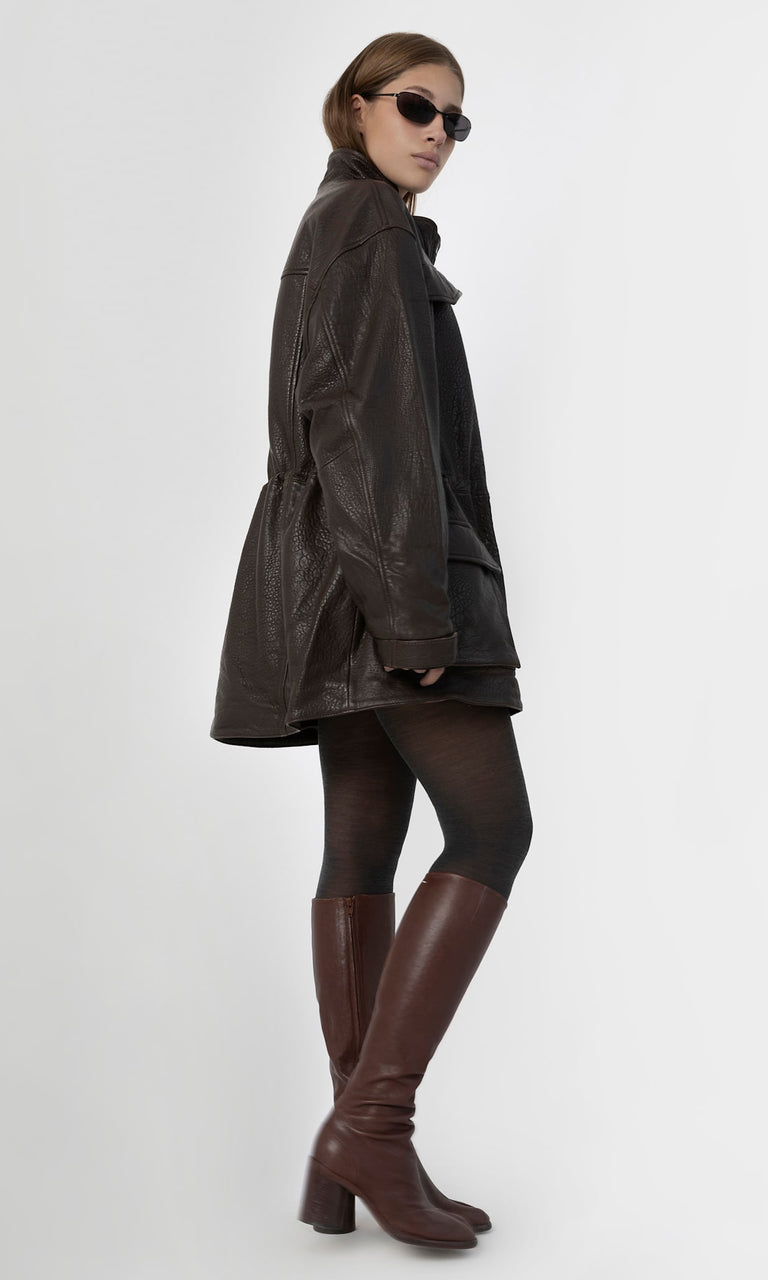 SIMONE JACKET - BROWN