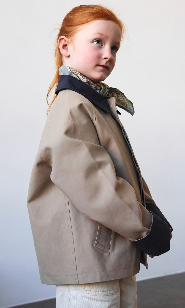 JOEL KIDS JACKET - BEIGE