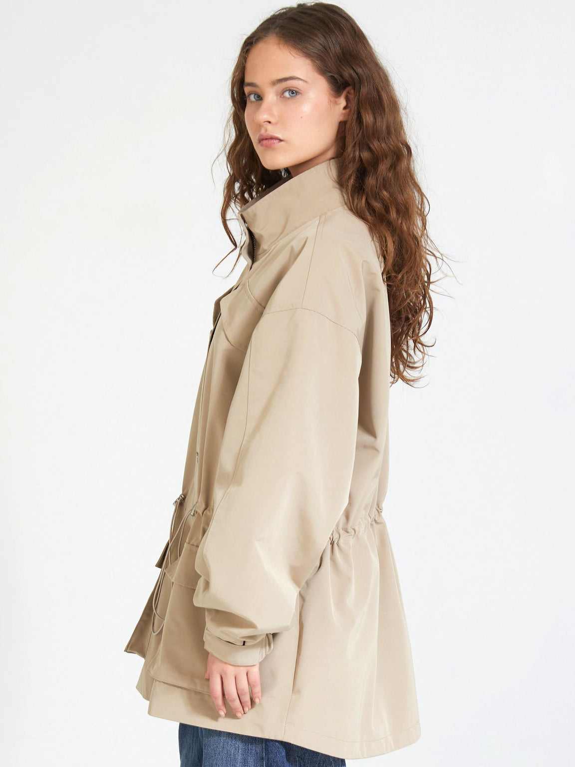 TRACY TECH JACKET - BEIGE