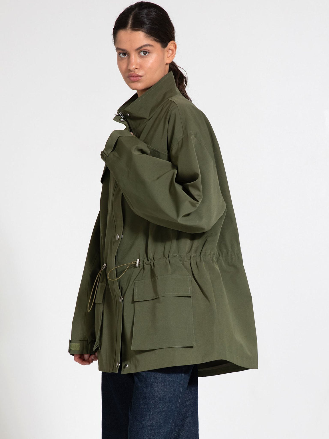 TRACY TECH JACKET - ARMY