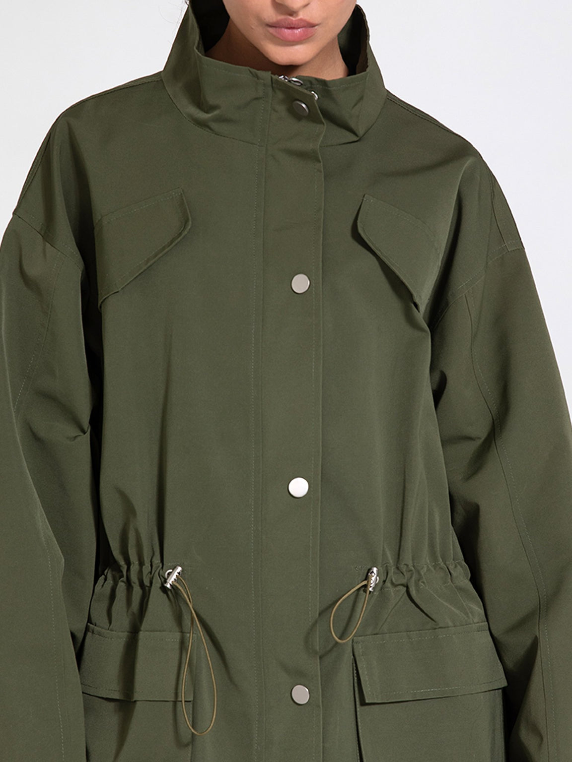 TRACY TECH JACKET - ARMY