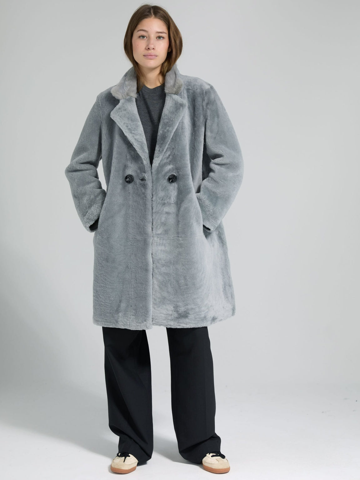 CLARY COAT - GREY