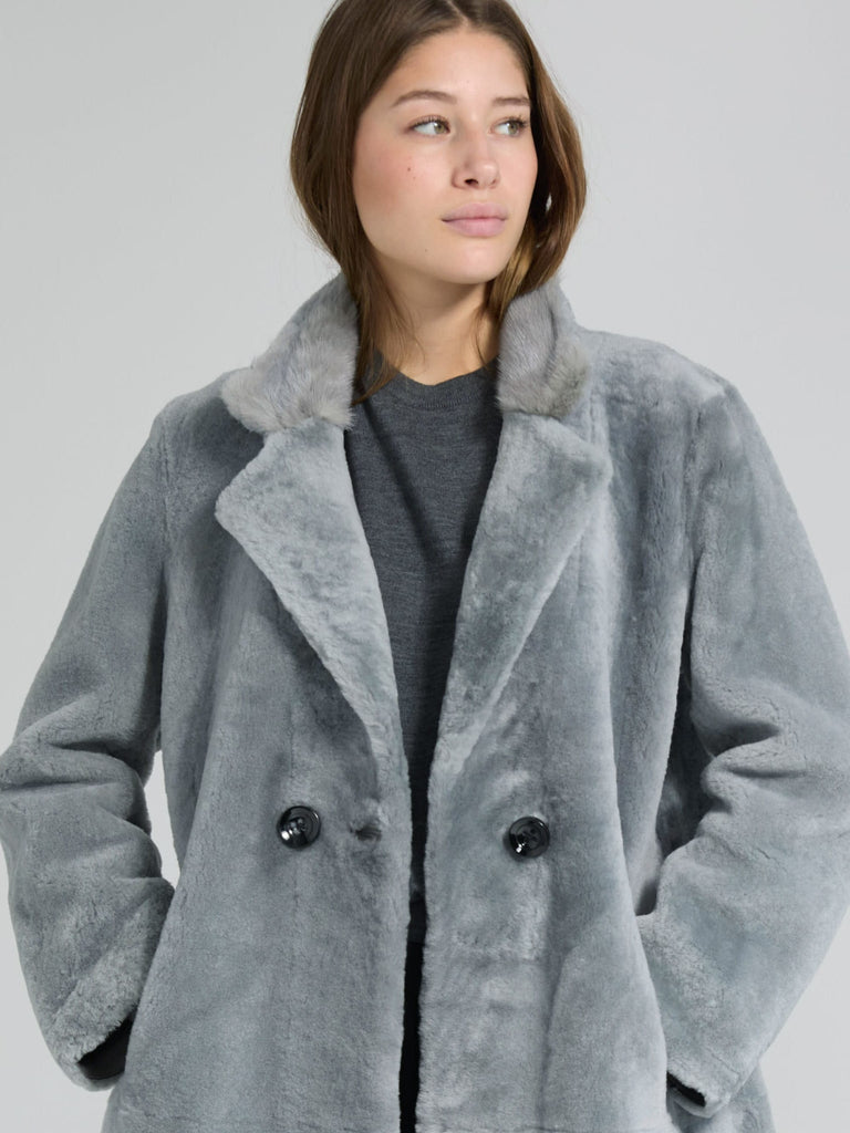 CLARY COAT - GREY