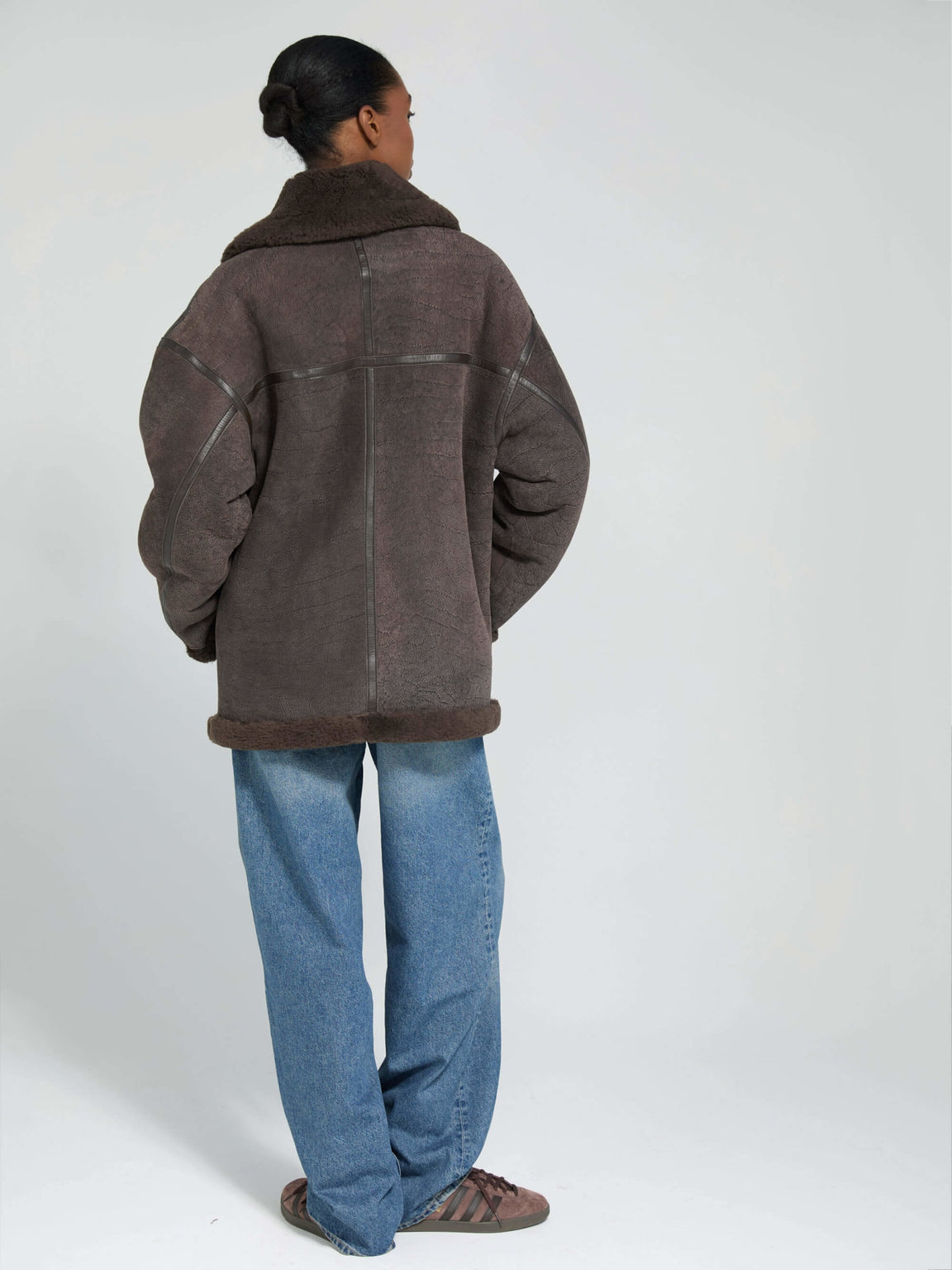 FRANKIE JACKET - BROWN