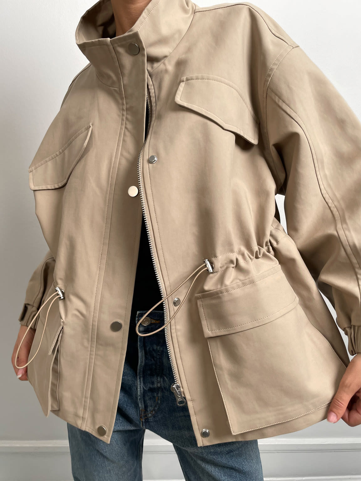 KAIA JACKET - BEIGE