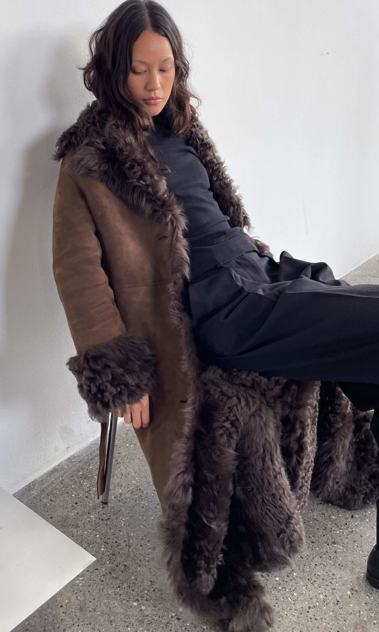 RIVER COAT - BROWN