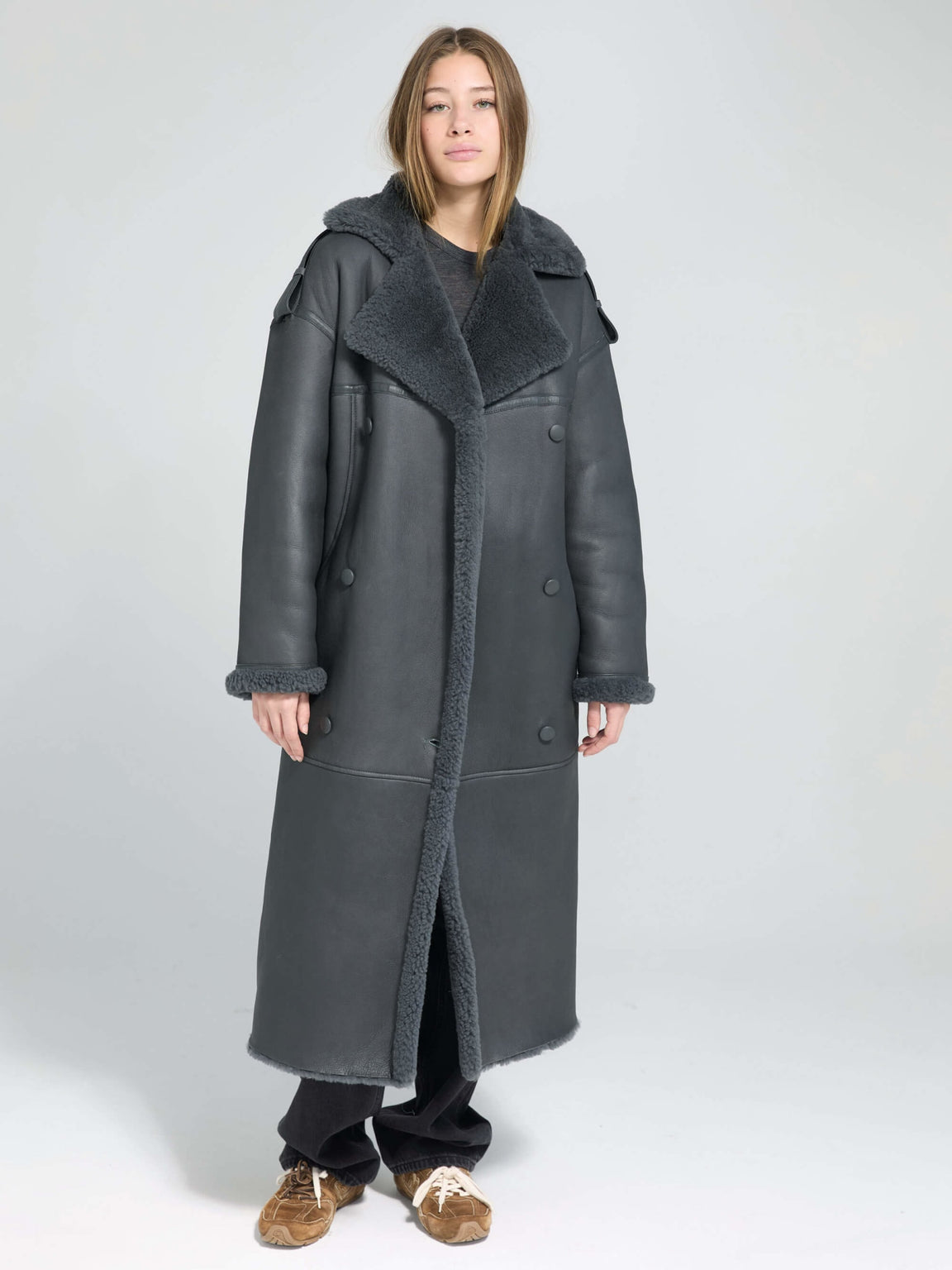 HARPER COAT - DARK GREY