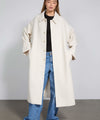 JOEL BOUCLE COAT - CREME