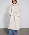 BELLO NYLON COAT - BEIGE