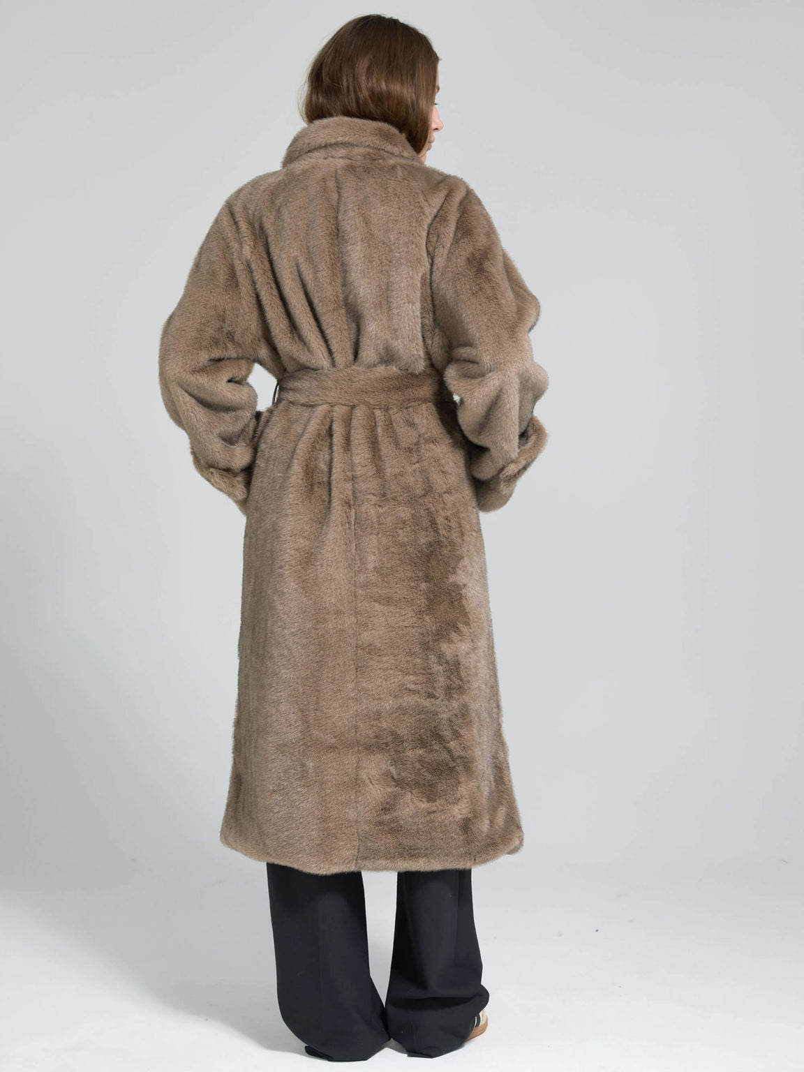 KELLY COAT - LIGHT BROWN