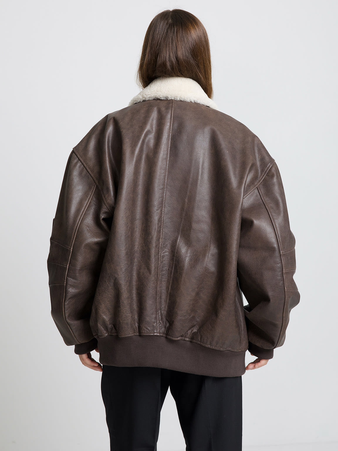 CLYDE BOMBER - SHEARLING