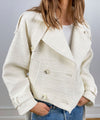 BOBBY TWEED JACKET - CREME