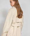 RICO CANVAS COAT - CREME