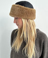 STORM SHEARLING HAT - BROWN