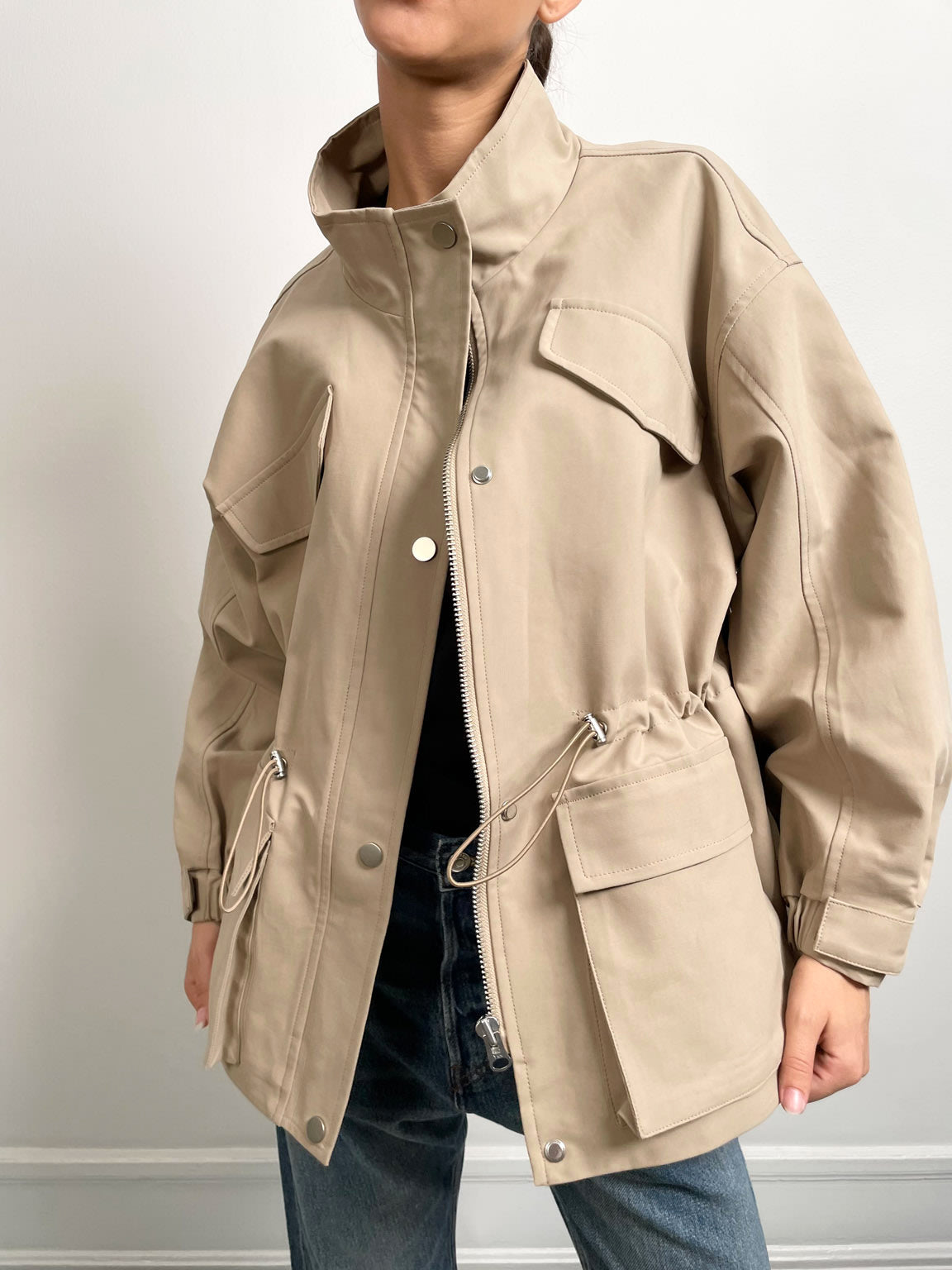 KAIA JACKET - BEIGE