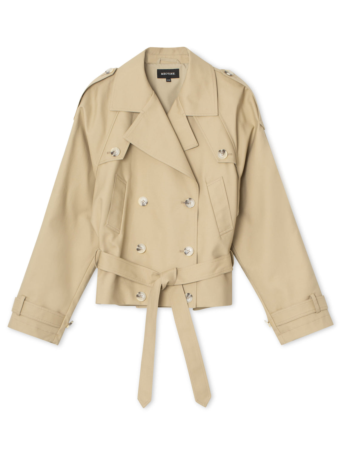 QUINN CANVAS JACKET - BEIGE