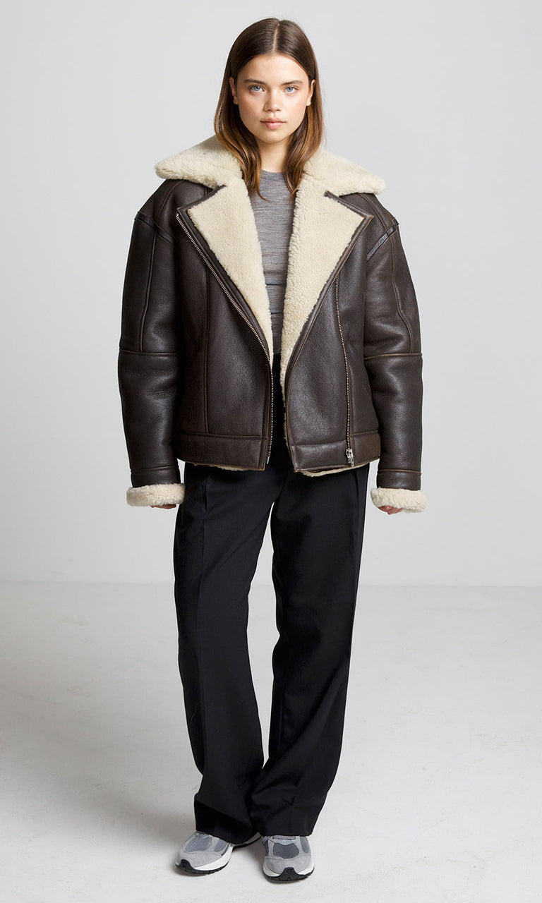 ROBY JACKET - BROWN